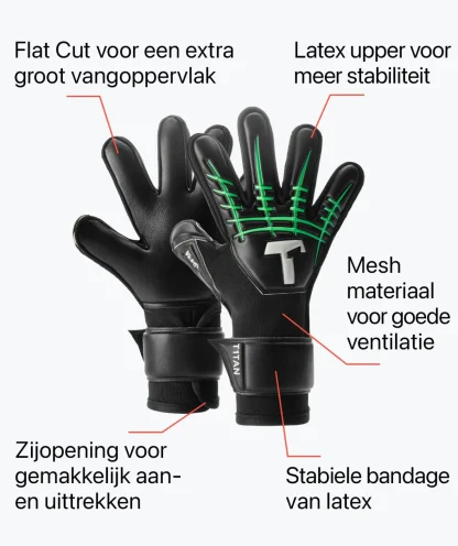 Beast Collectie | Keepershandschoenen Voor Kinderen^T1TAN Fluo Beast Junior 3.0