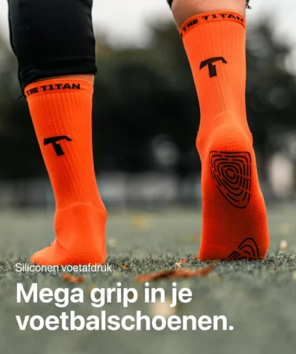 Sokken^T1TAN Grip Socks - oranje