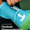 Met Fingersave | Keepershandschoenen Voor Kinderen^T1TAN Rebel 2.0 Sky Blue Junior Pro (FP)