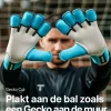 Met Fingersave | Keepershandschoenen Voor Kinderen^T1TAN Rebel 2.0 Sky Blue Junior Pro (FP)
